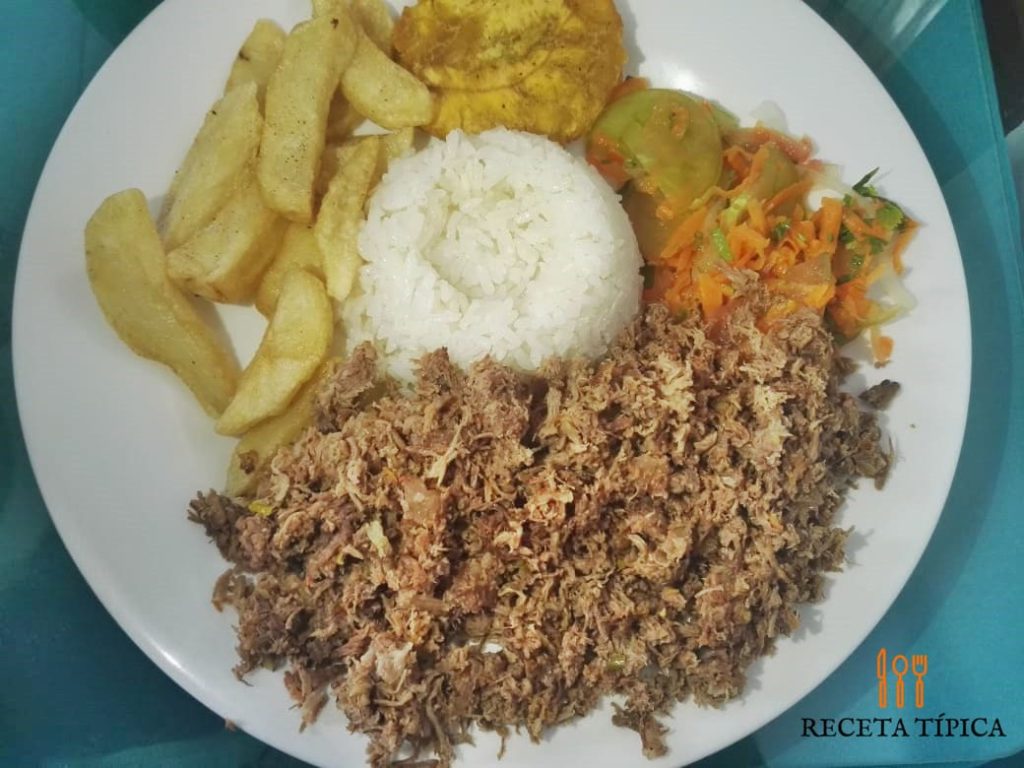 Dish with Shredded beef