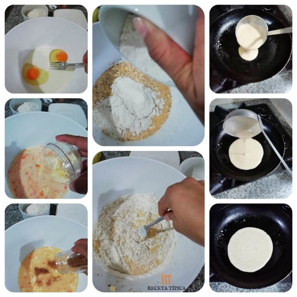 Step by step instructions to prepare pancakes