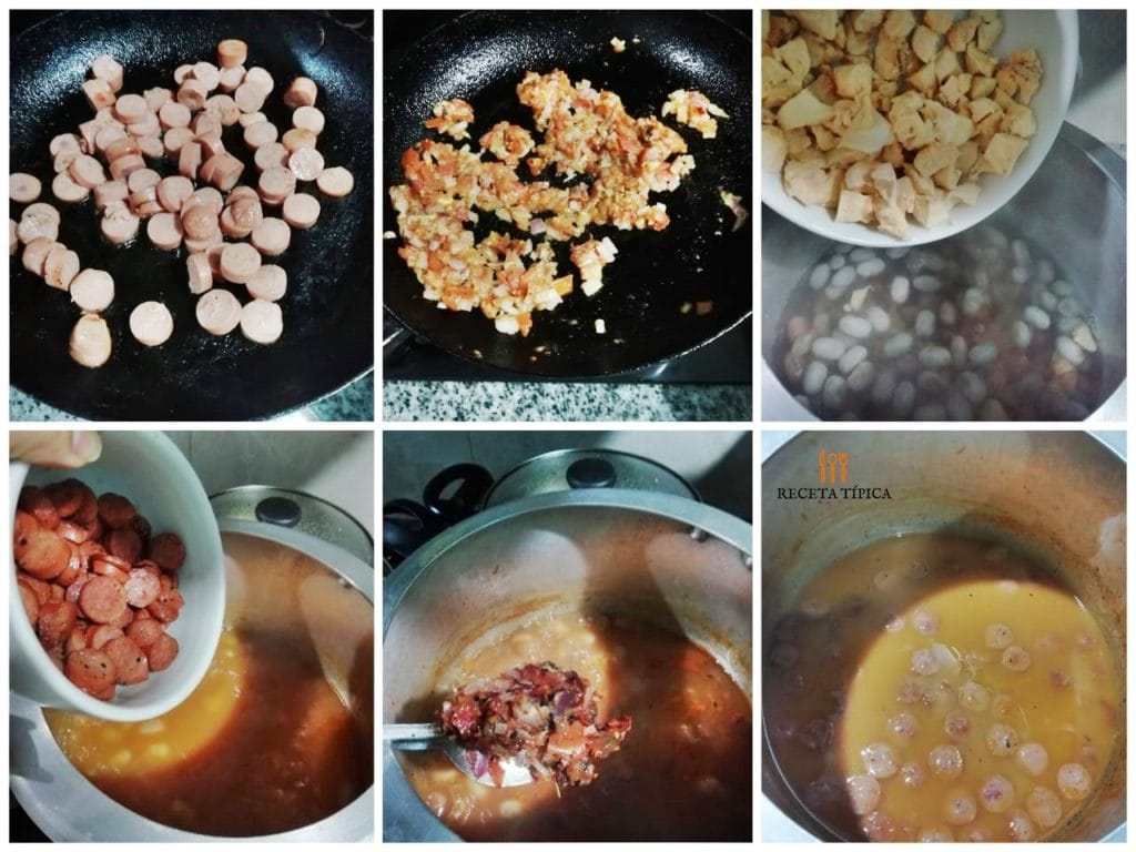 step by step instructions ranchero beans